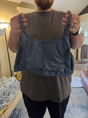 Hands Free Pumping Bra - Slate Blue